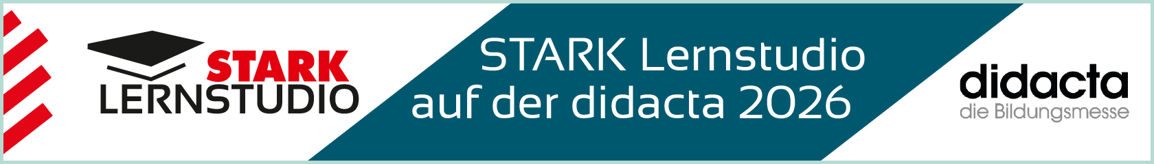 Homepage-Banner STARK Lernstudio auf der didacta 2026