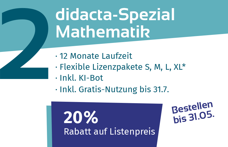 Messe-Angebot 2 für das STARK Lernstudio: didacta-Spezial Mathematik