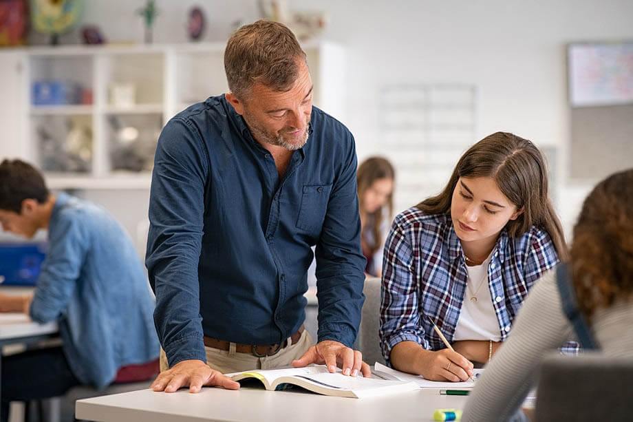 Mathe-Abitur Vorbereitung in der Schule