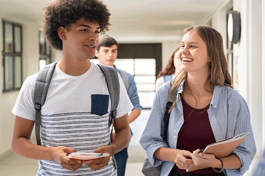 Schüler der Abschlussklasse