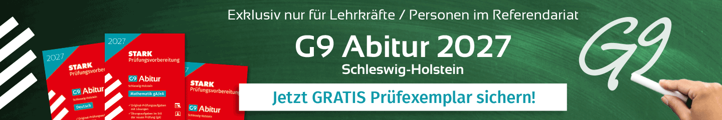Gratisaktion Schleswig Holstein G9